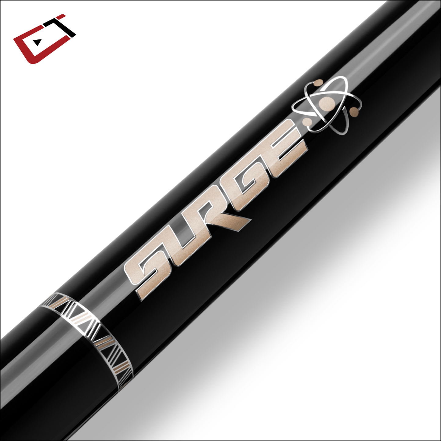 CUETEC AVID SURGE BREAK CUE BLACK GOLD BRAND NEW 95-330NW SHIPS FREE
