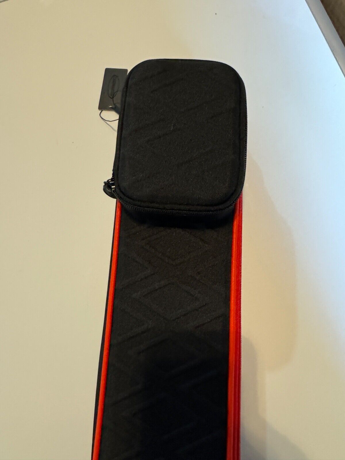 CASEMASTER PARALLAX CUE CASE RED W/ COMPARTMT. NEW PADDED SHIPS FREE BEST PRICE