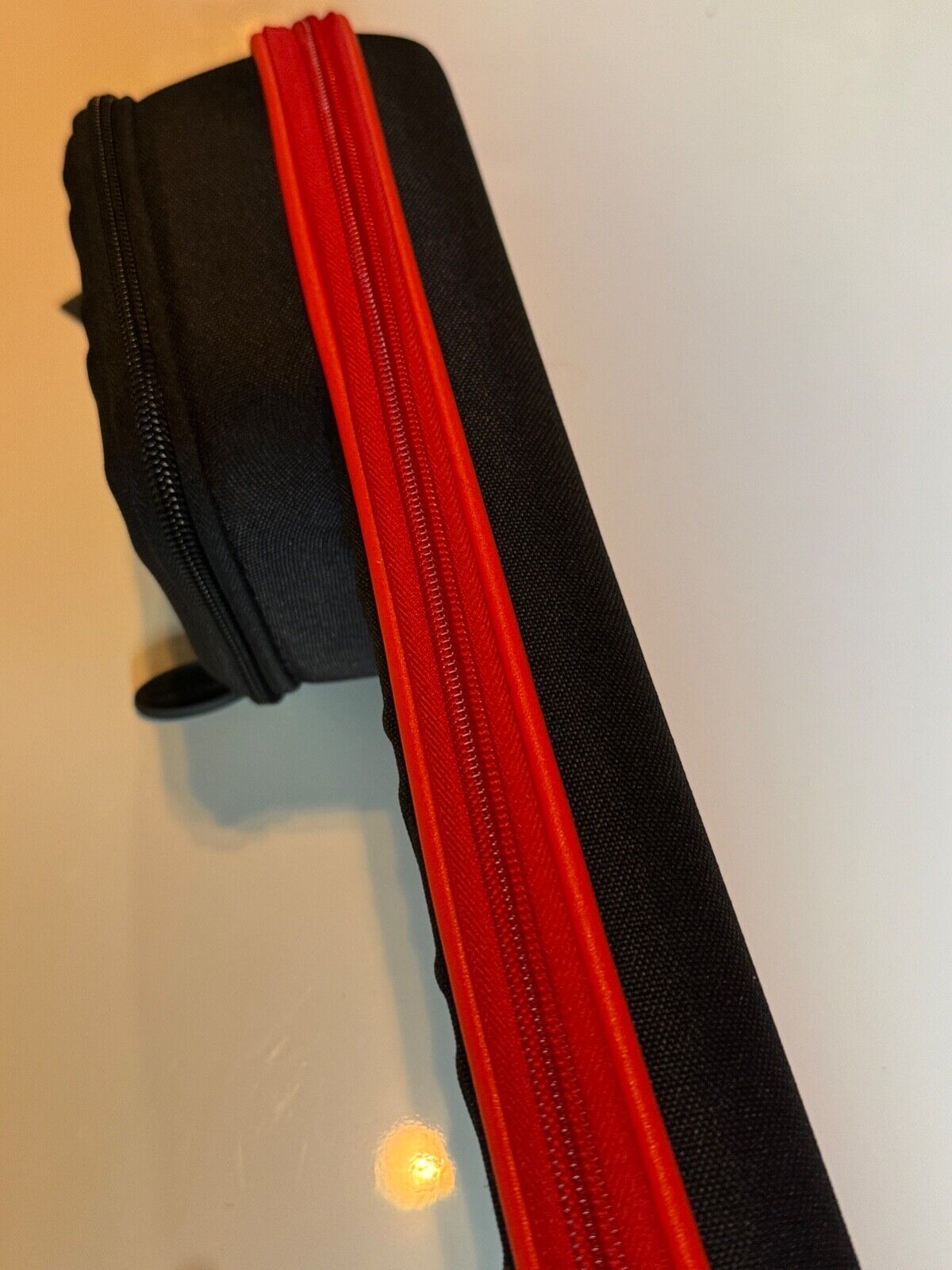 CASEMASTER PARALLAX CUE CASE RED W/ COMPARTMT. NEW PADDED SHIPS FREE BEST PRICE