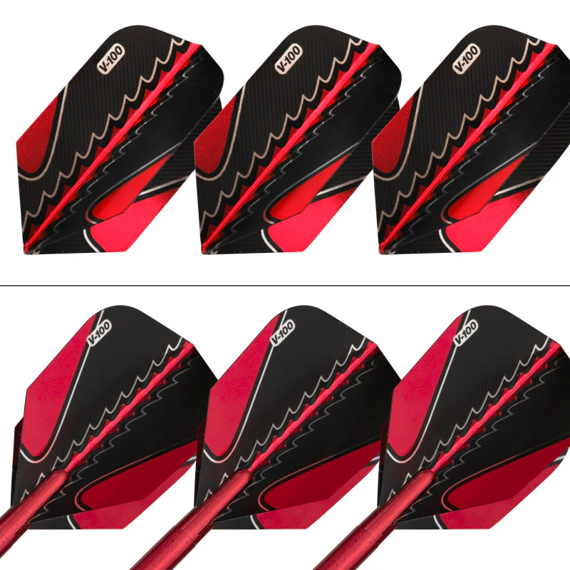 VIPER RED FLUX STEEL-SOFT TIP CONVERSION DARTS GLD PRODUCTS 20 GRAM 21-1225
