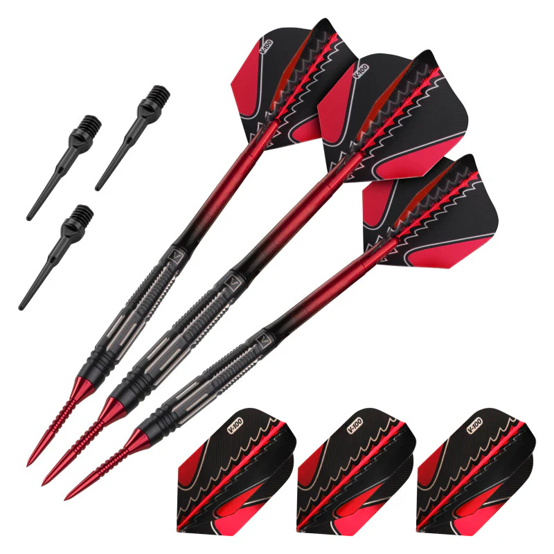 VIPER RED FLUX STEEL-SOFT TIP CONVERSION DARTS GLD PRODUCTS 20 GRAM 21-1225