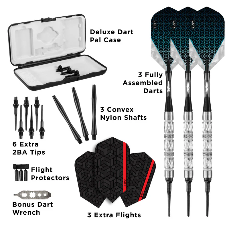 VIPER BOBCAT DARTS 20-0912 ADJUST 16-19 GRAMS NEW FREE FLIGHTS FREE SHIPPING