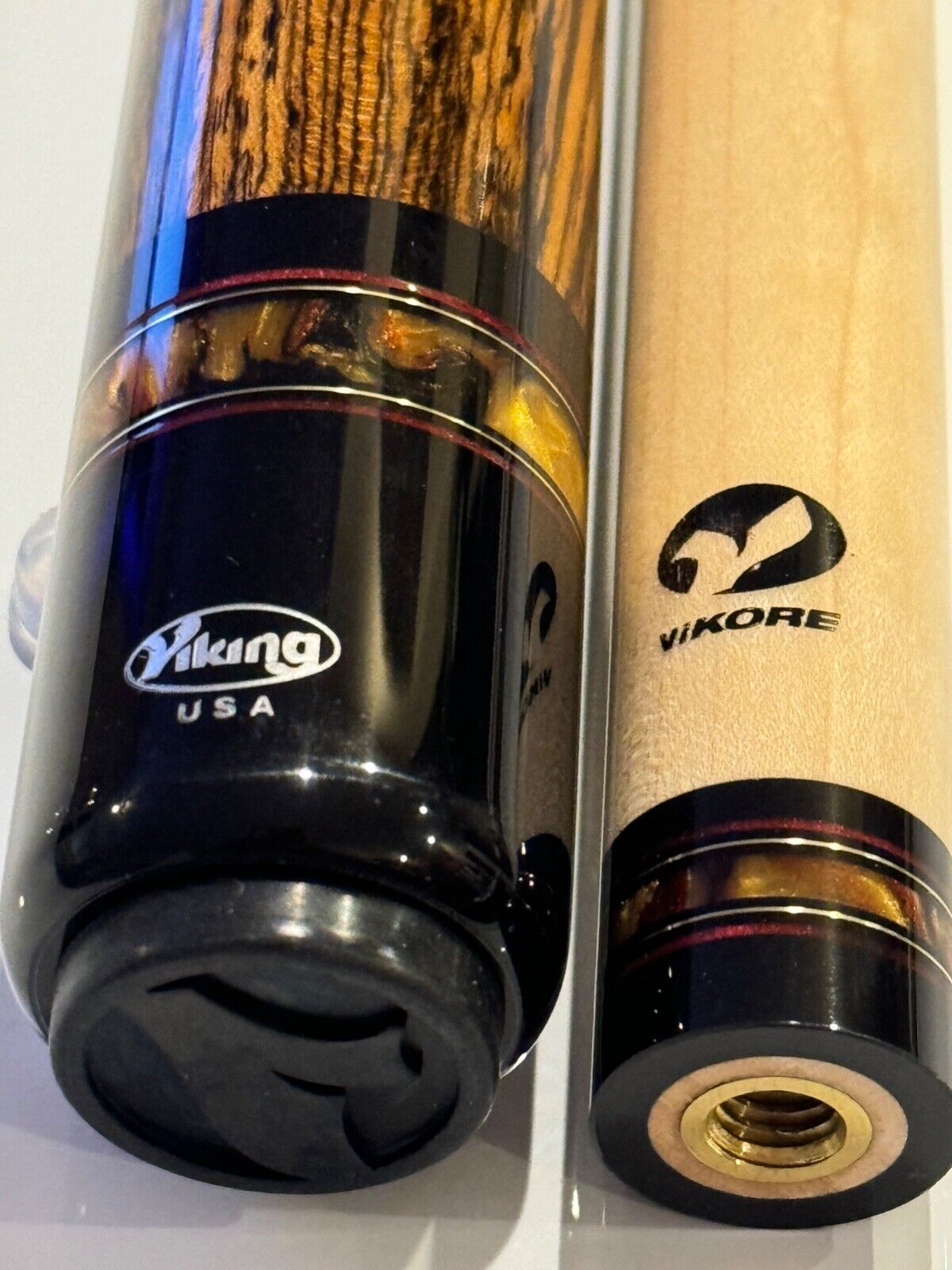 VIKING 3391 POOL CUE TIGER SUB WHYTE CARBON SHAFT NEW FREE SHIPPING FREE CASE