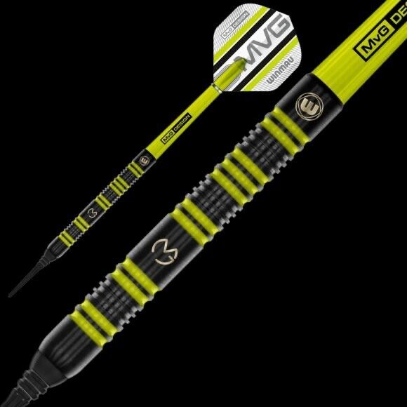 WINMAU MICHAEL VAN GERWEN 85% TUNGSTEN SOFT TIP DRT 20GR SHIPS FREE N BONUS