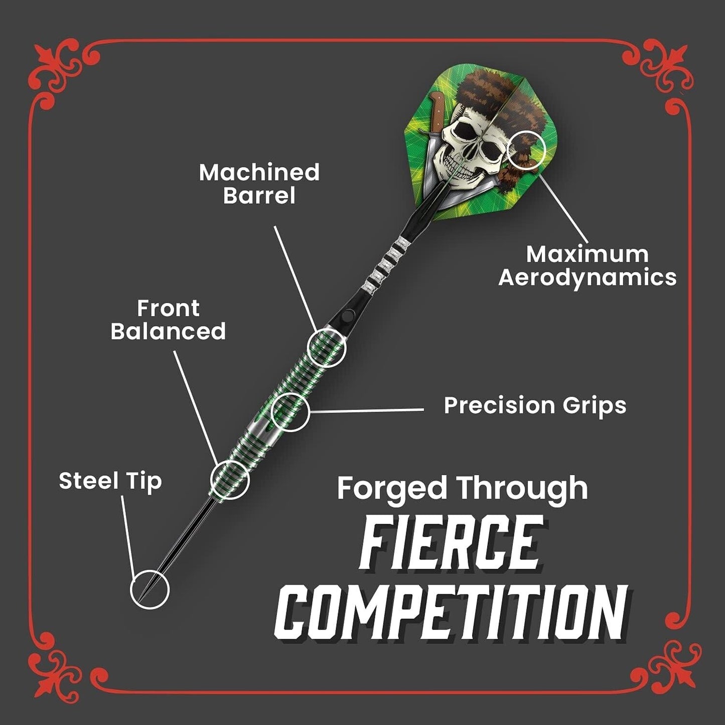 SHOT DARTS WILD FRONTIER TRAPPER 24 GRAM STEEL TIP NEW SHIPS FREE FREE FLIGHTS