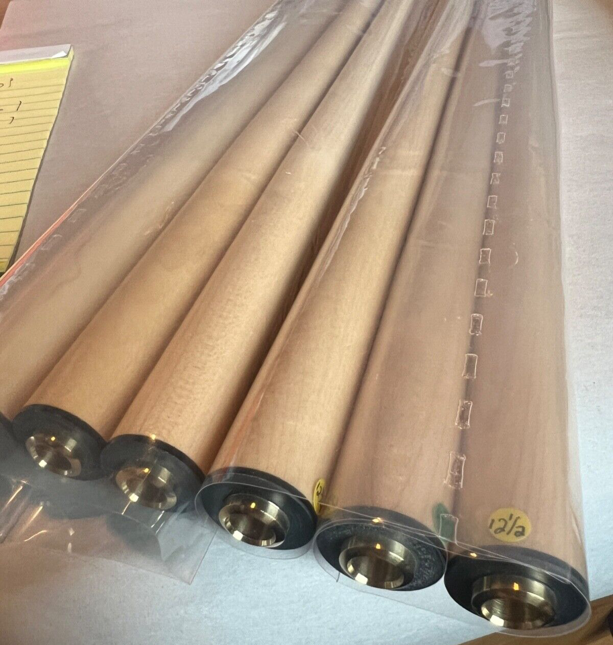 PECHAUER 12 MM .850 PILOTED MAPLE 29" SHAFT PRO SERIES SHIPS FREE FREE CASE