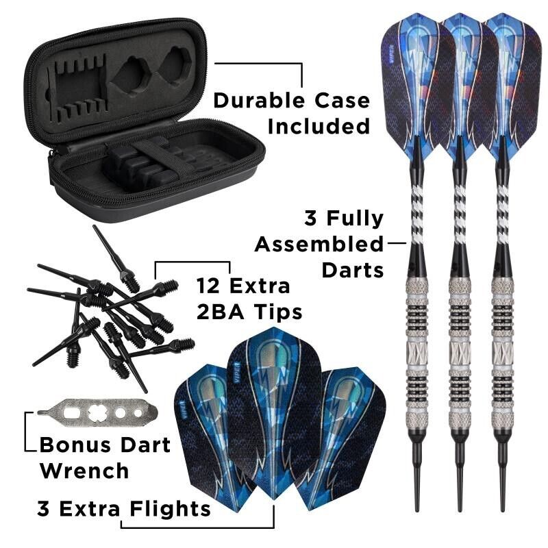VIPER ASTRO 18 GRAM TUNGSTEN DARTS FROM GLD 21-3279 NEW SHIPS FREE FLIGHTS FREE