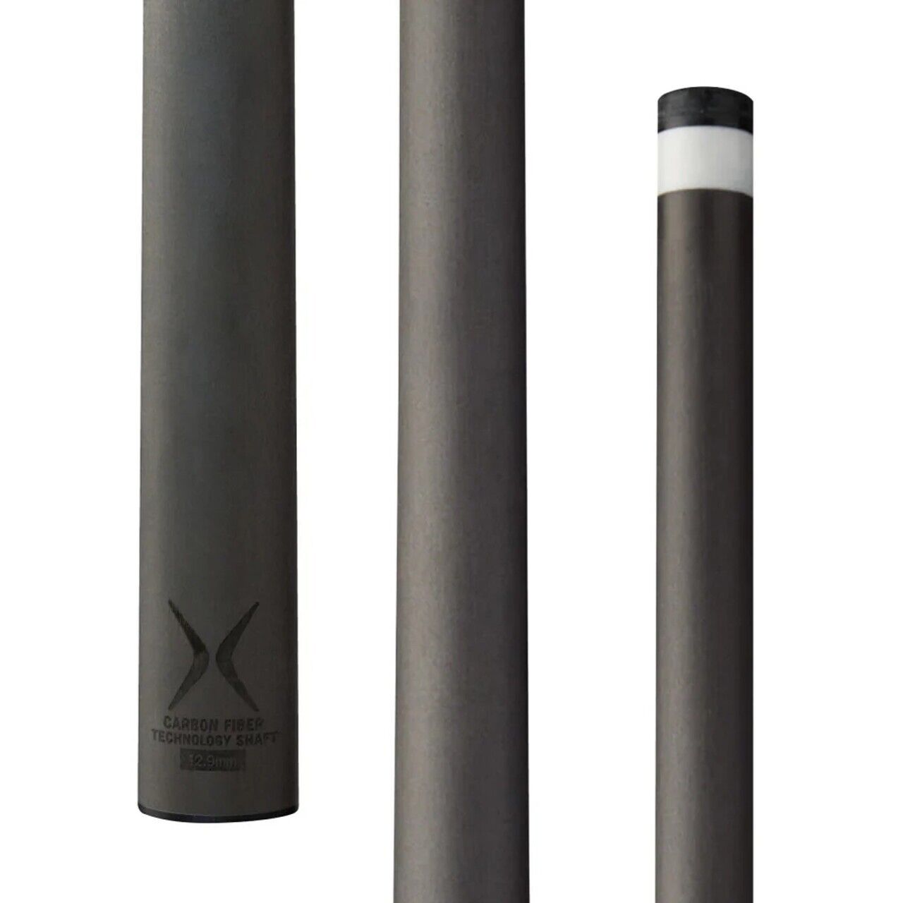 PUREX CARBON FIBER SHAFT 12.5 MM 3/8X10 PURXCF125 KAMUI BLACK SOFT NU SHIP FREE