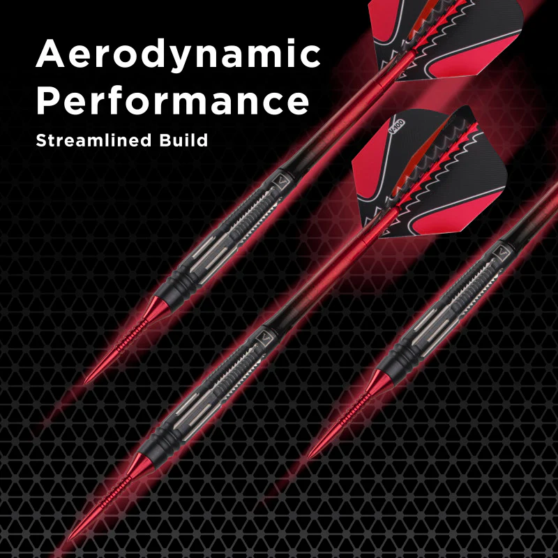 VIPER RED FLUX STEEL-SOFT TIP CONVERSION DARTS GLD PRODUCTS 20 GRAM 21-1225