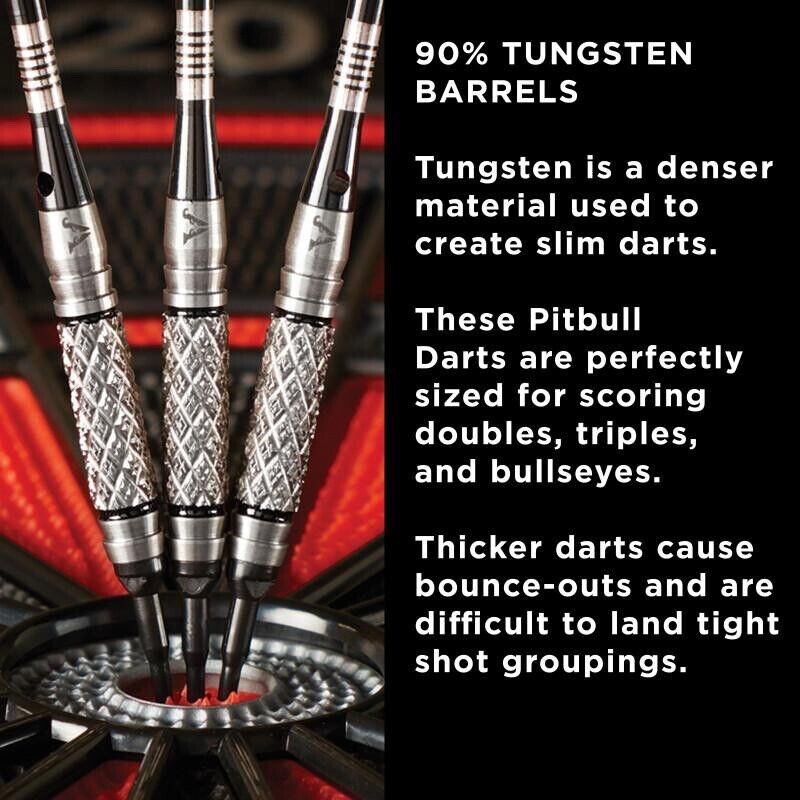 VIPER TUNGSTEN PITBULL DARTS 21-2005 NEW 18 GRAM SOFT TIP SHIPS FREE FREE BONUS