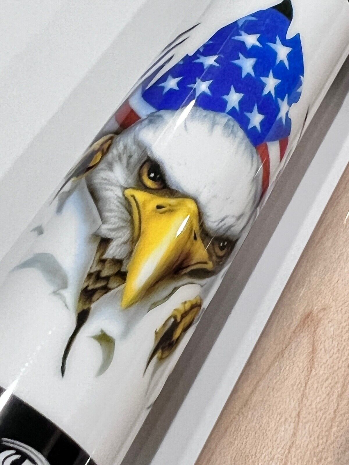 PLAYERS PATRIOTIC POOL CUE D-PEG BRAND NEW FREE SHIPPING FREE HARD CASE