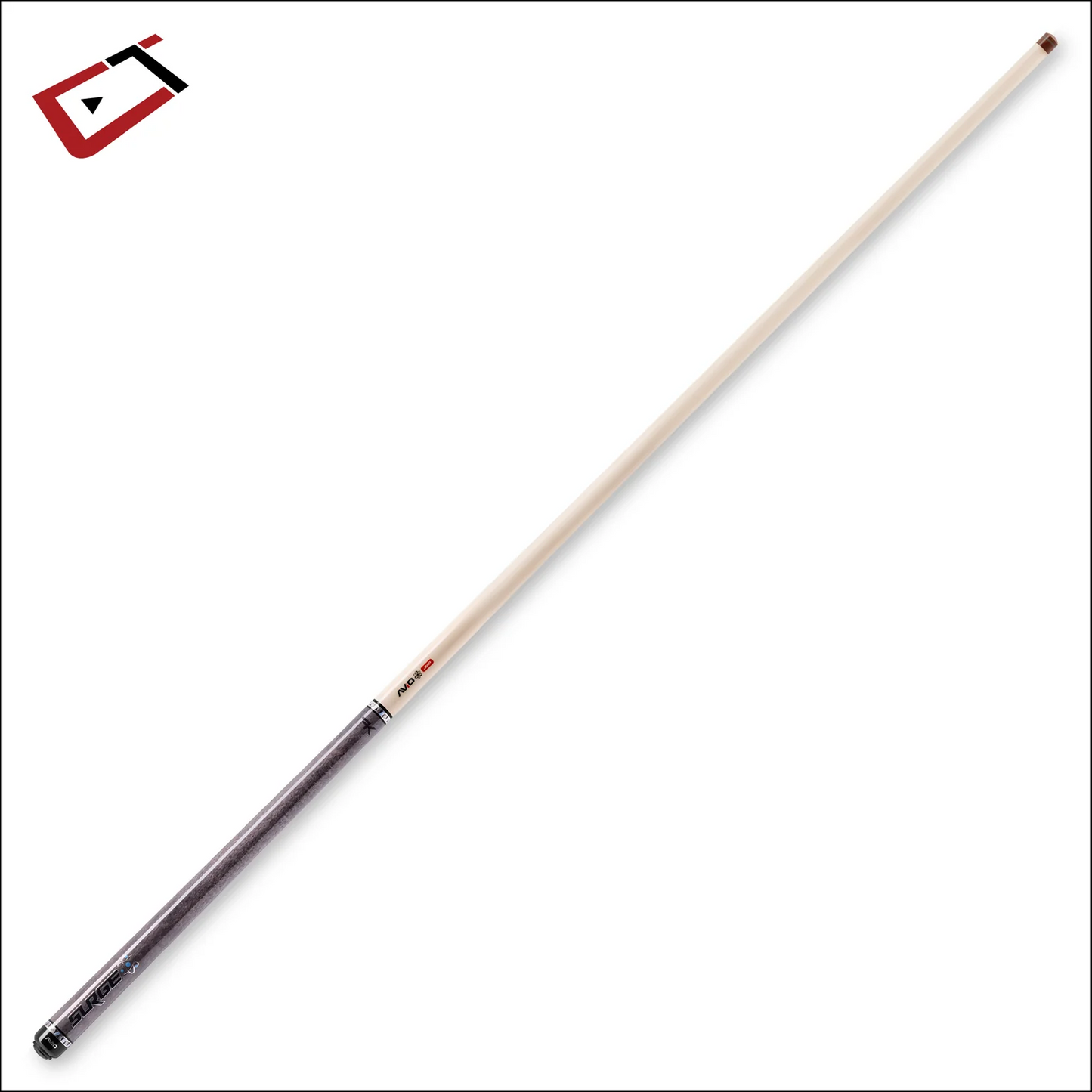 CUETEC AVID SURGE BREAK CUE GRAY STAIN BRAND NEW 95-331 NW SHIPS FREE