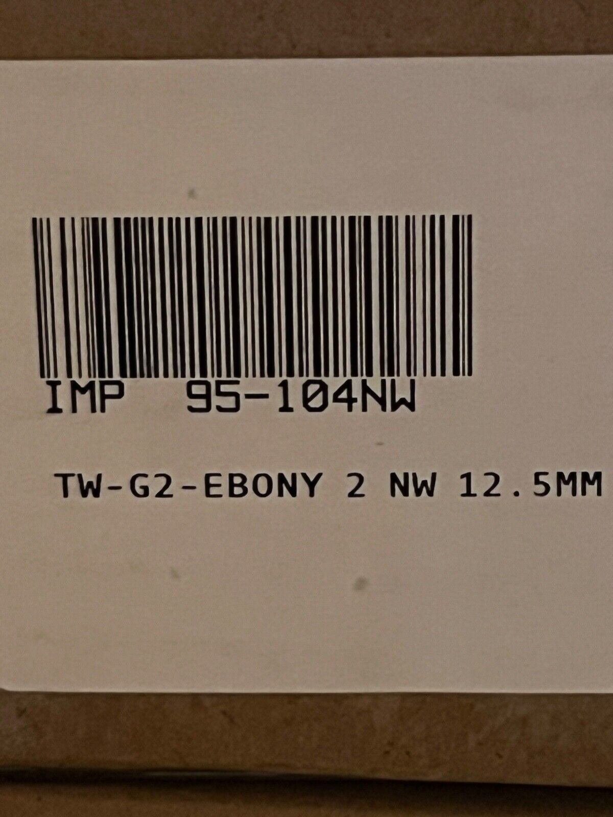 CUETEC CYNERGY 95-106NW TRUEWOOD EBONY NO WRAP 12.5MM CARBON FIBR NEW SHIPS FREE