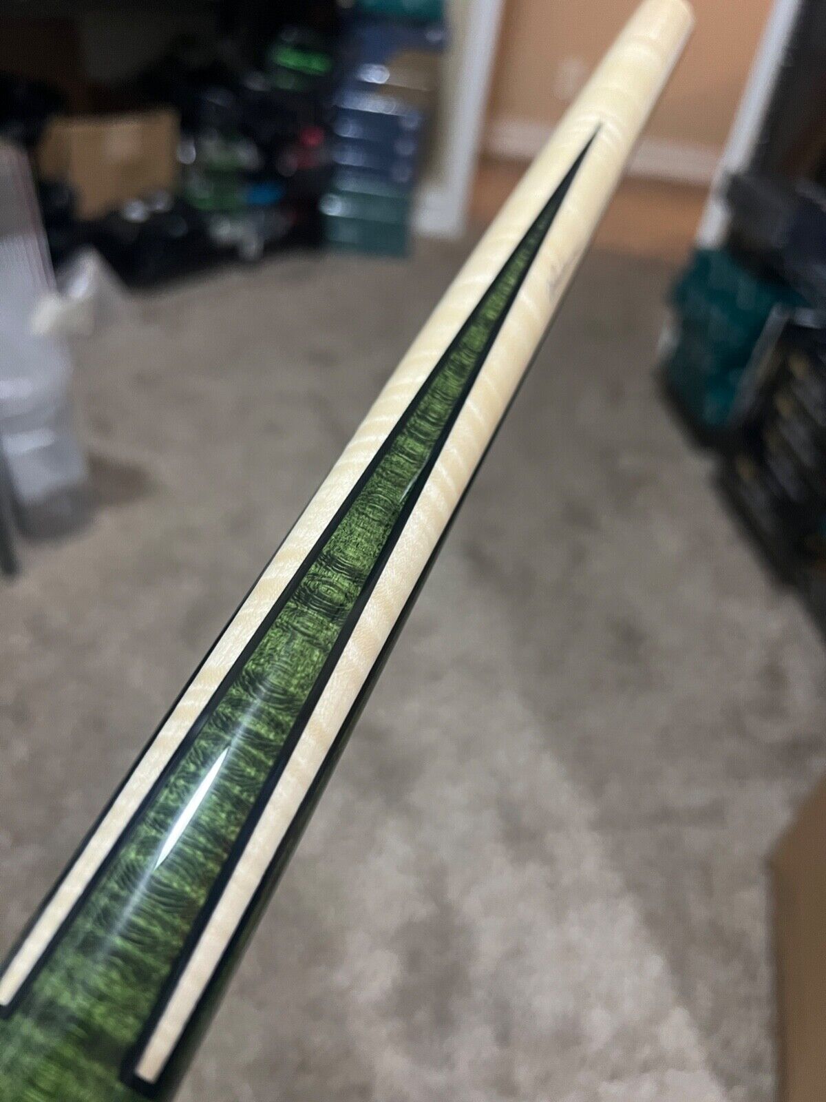 PECHAUER PROH HUSTLER BRAND NEW 12.00 MM LTD GREEN STAIN SHIPS FREE N FREE CASE