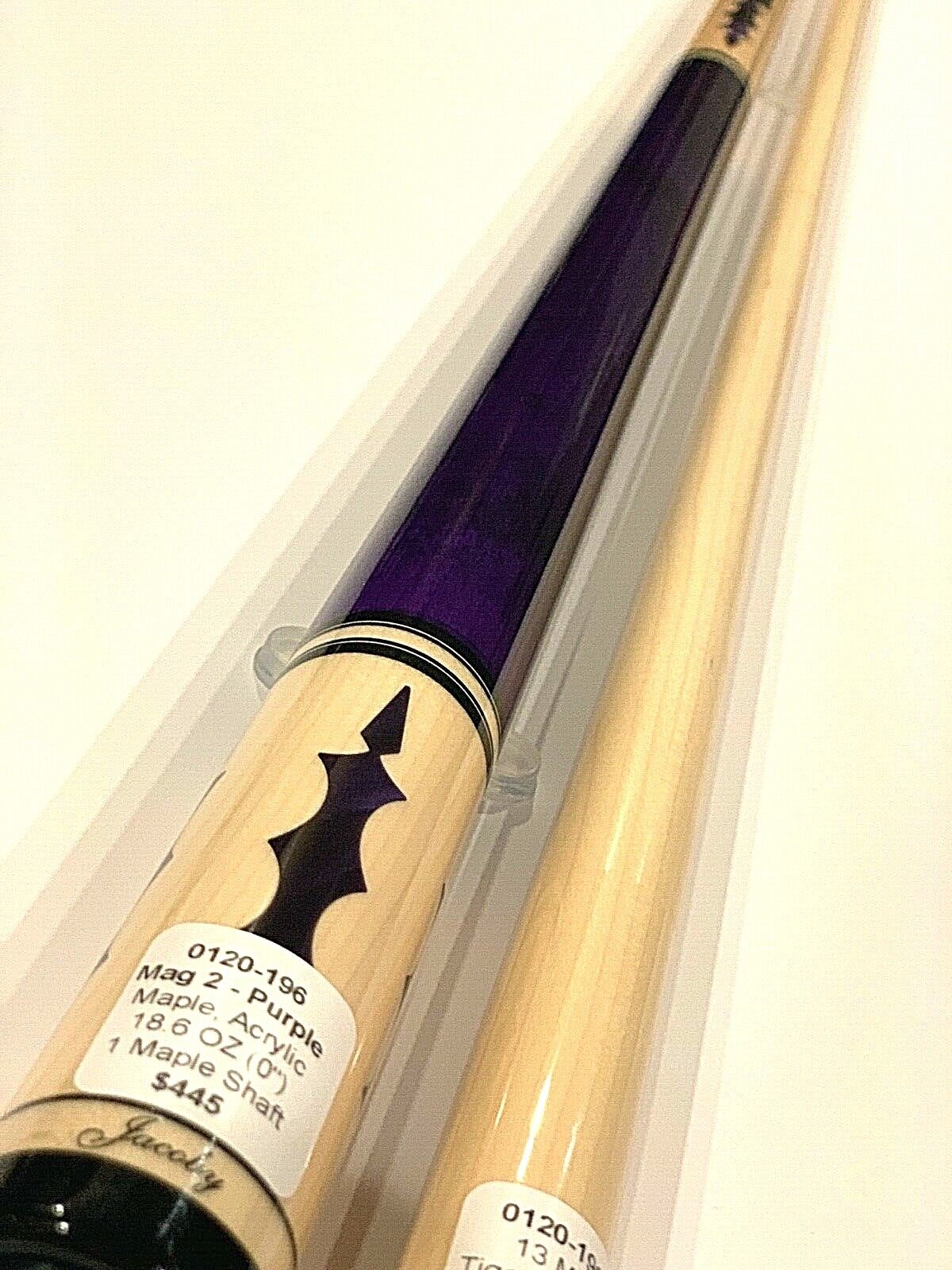 JACOBY MAG 2 SERIES PURPLE STAIN 13MM RADIAL FREE SHIPPING FREE CASE TOO!!