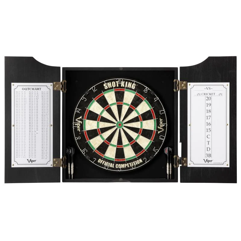 VIPER HUDSON ALL IN ONE BLACK DART CENTER OPEN ITEM SHIPS FREE