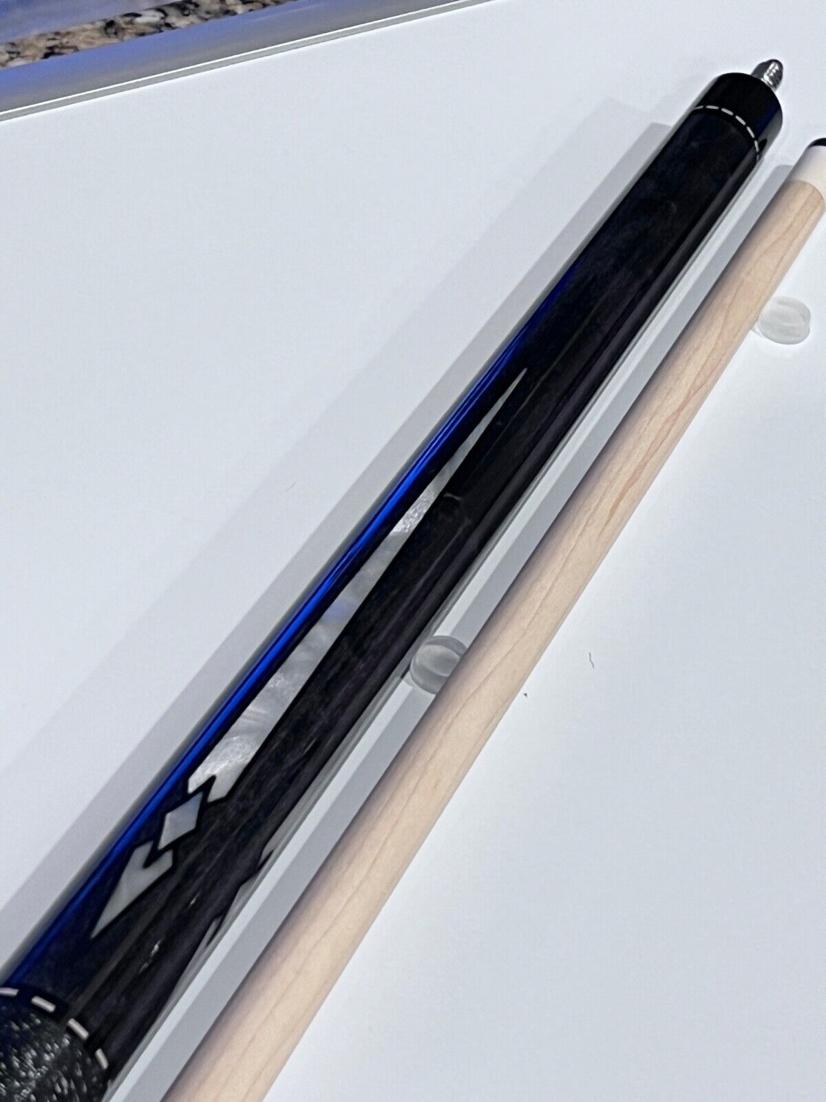 PECHAUER JP9-S JP9 POOL CUE SMOKED STAINED MAPLE NEW SHIPS FREE FREE HARD CASE