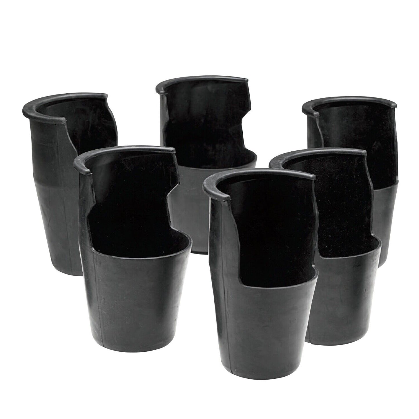 COMMERCIAL QUALITY POOL TABLE POCKETS FIT ANY TABLE SET OF 6 NEW FREE SHIPPING