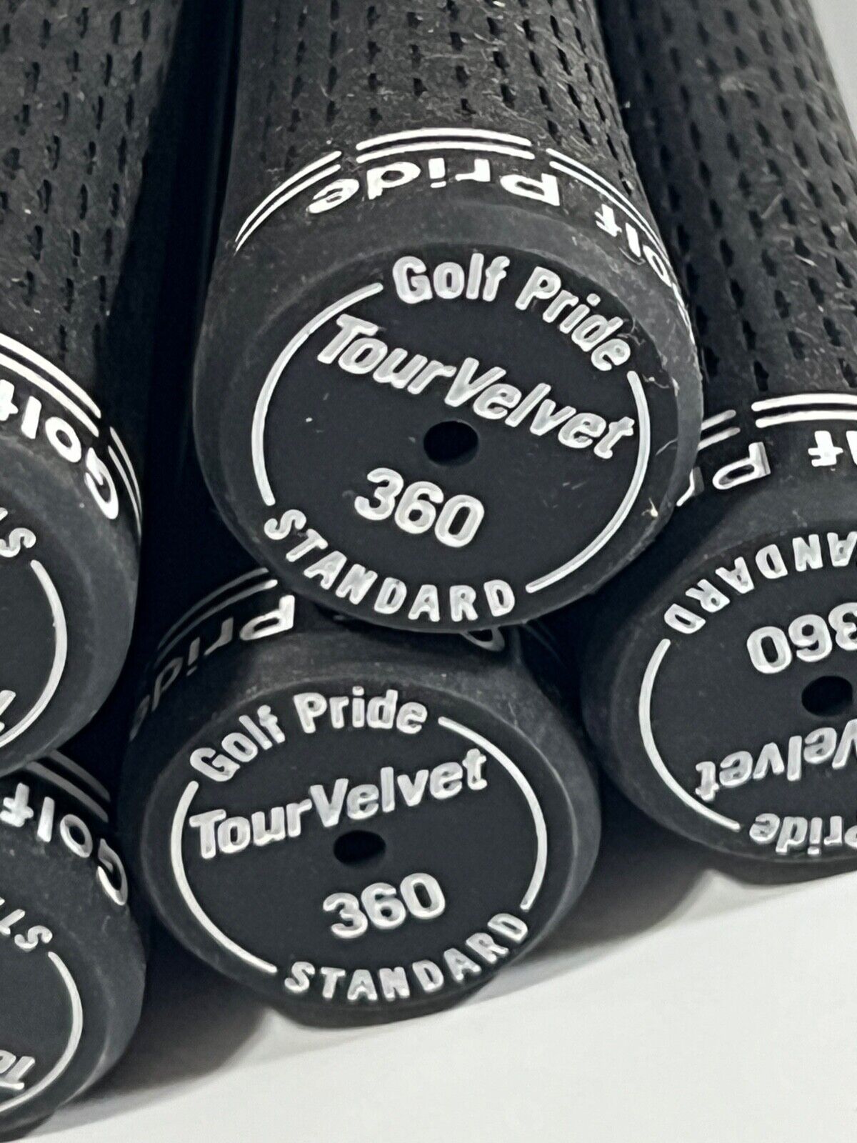 GOLF PRIDE TOUR VELVET STANDARD SIZE 360 GOLF GRIPS QTY 5 NEW FREE SHIPPING
