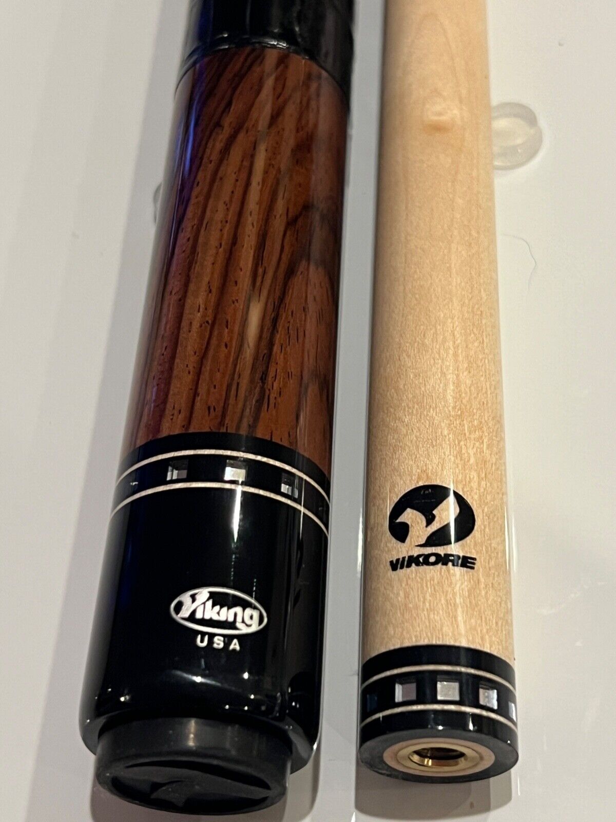 VIKING B3972 CUE LEATHER WRAP 12MM VIKORE SHAFT NEW SHIPS FREE N FREE HARD CASE