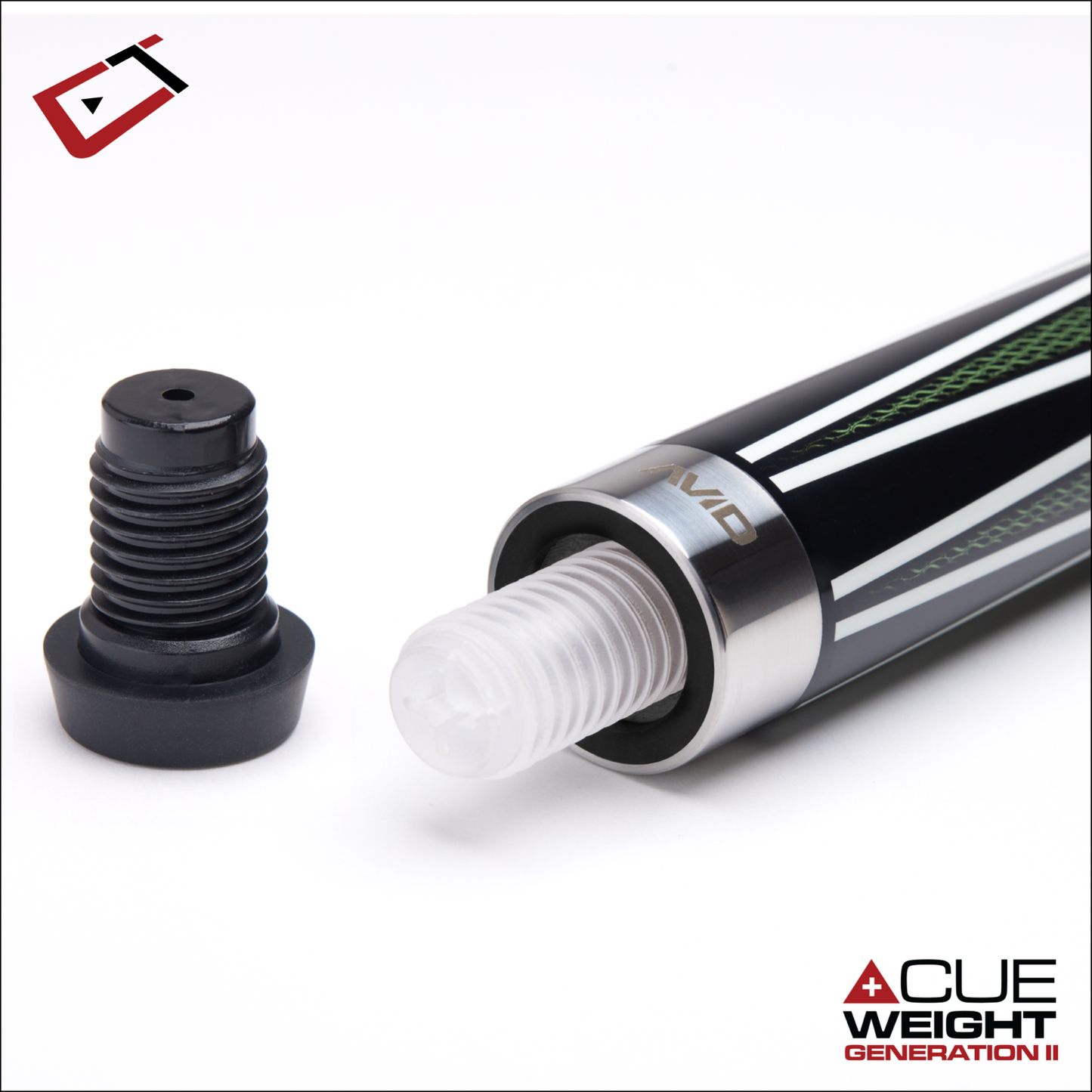 CUETEC BUTT ONLY AVID OPT-X MINT POOL CUE 95-382 BRAND NEW SHIPS FREE