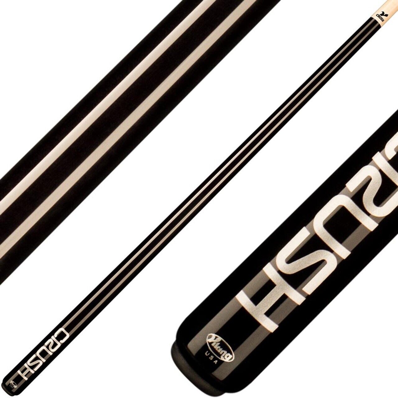 VIKING CRUSH BREAK JUMP CUE V CRUSH SHAFT LINEN NEW SHIPS FREE N FREE HARD CASE