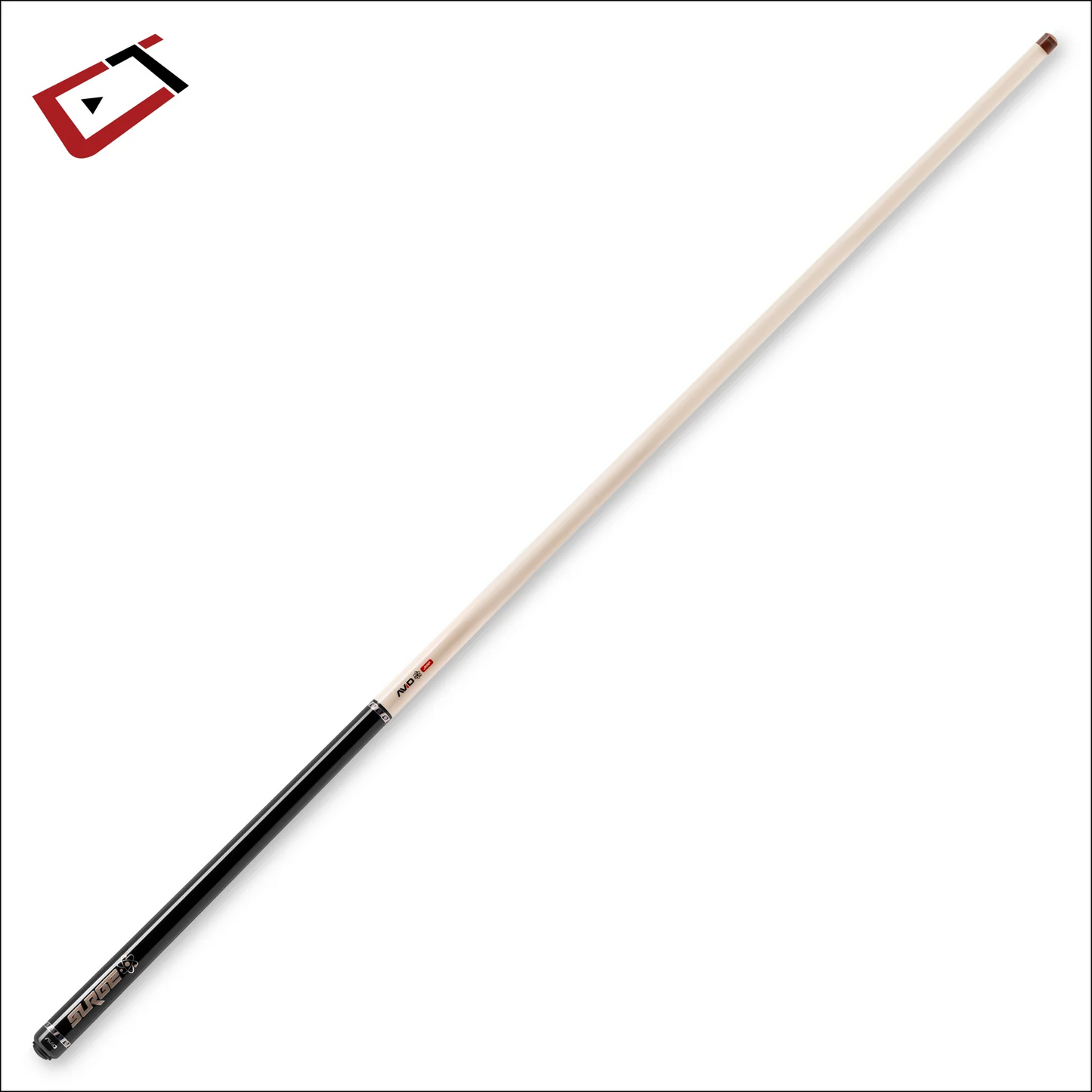 CUETEC AVID SURGE BREAK CUE BLACK GOLD BRAND NEW 95-330 NW SHIPS FREE