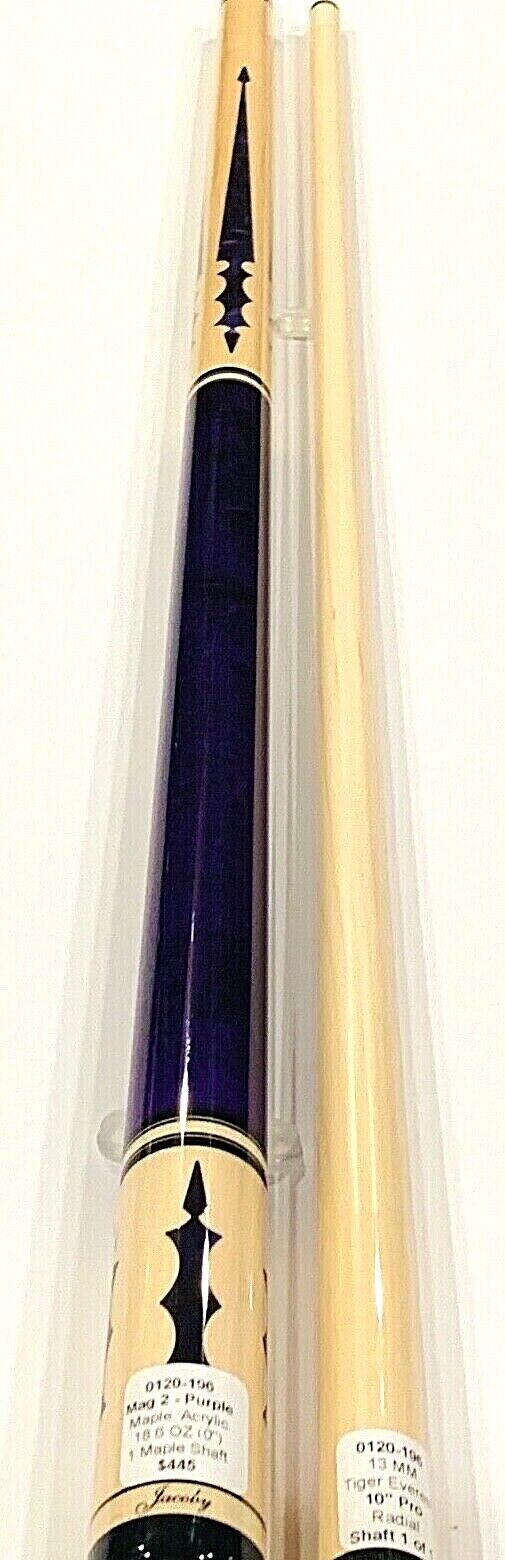 JACOBY MAG 2 SERIES PURPLE STAIN 13MM RADIAL FREE SHIPPING FREE CASE TOO!!