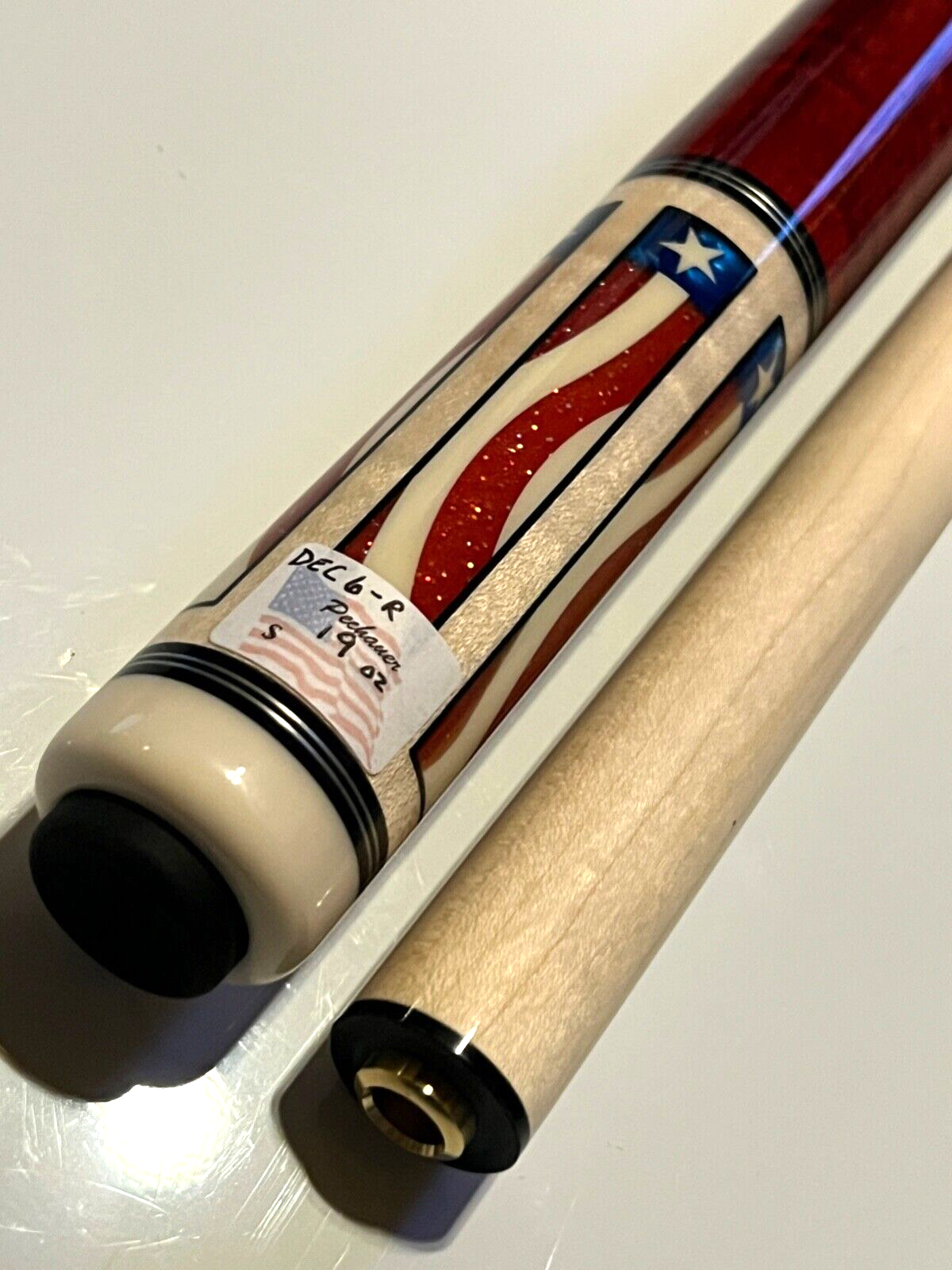 PECHAUER LTD CELEBRATION ANNIVERSARY CUE #60/60 FREE SHIPPING FREE HARD CASE
