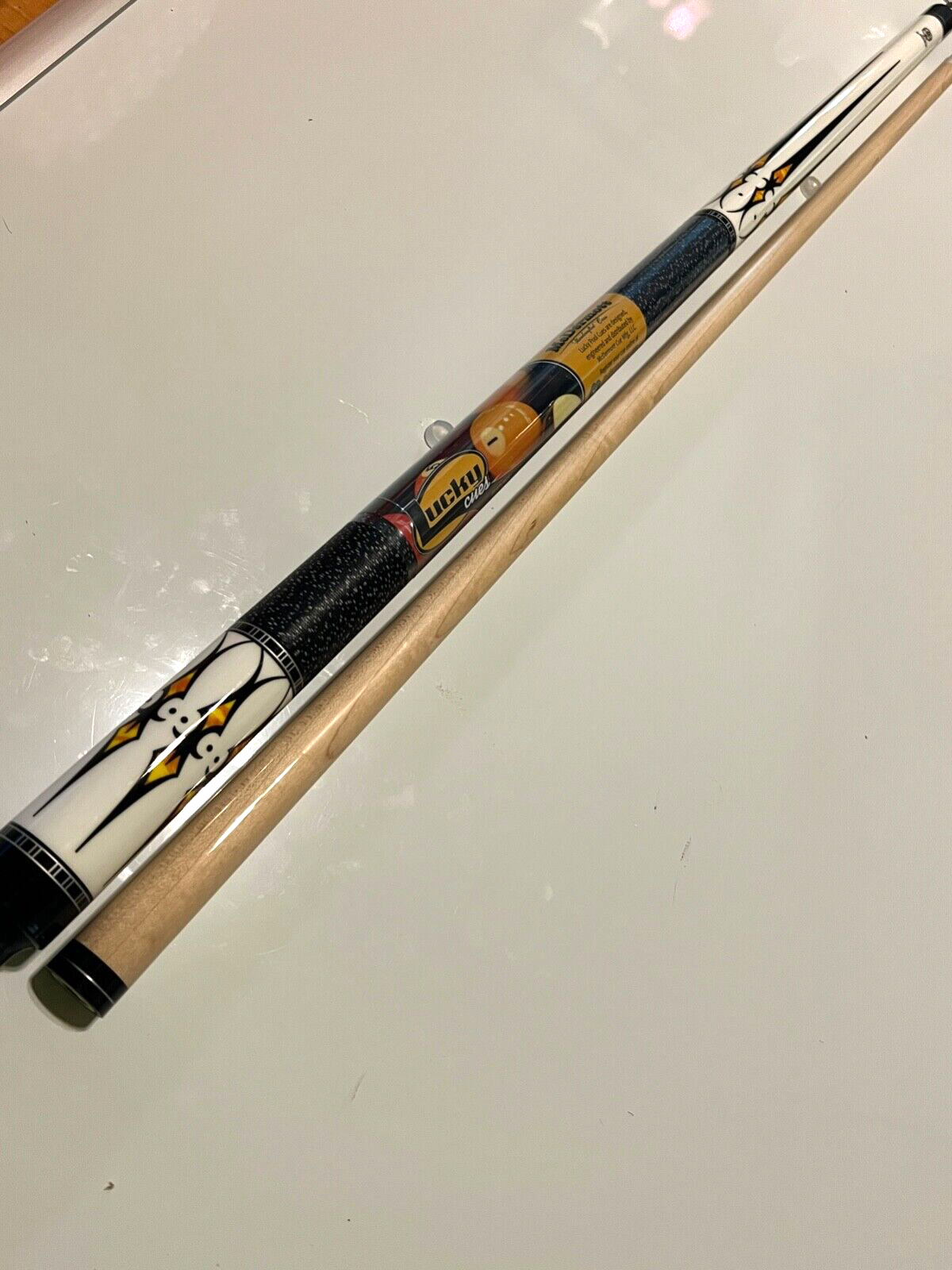 MCDERMOTT L40 LUCKY POOL CUE BRAND NEW 19 OZ 13MM TIP FREE SHIPPING FREE CASE