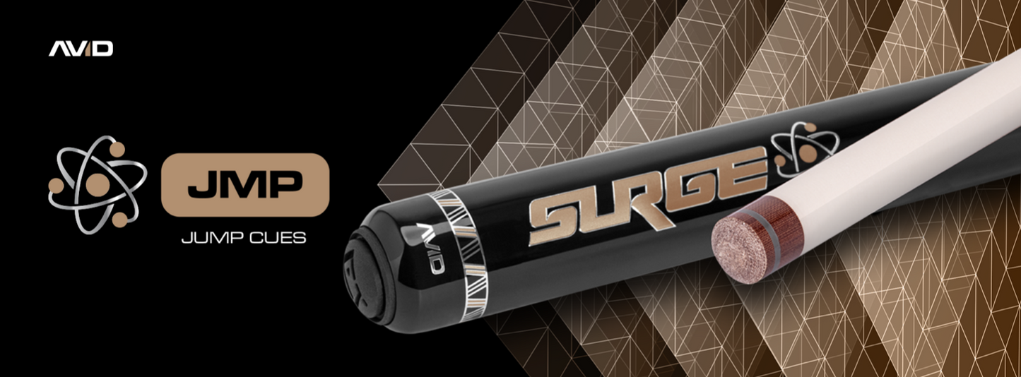 CUETEC AVID SURGE JUMP CUE BROWN STAIN BRAND NEW 95-335 SHIPS FREE
