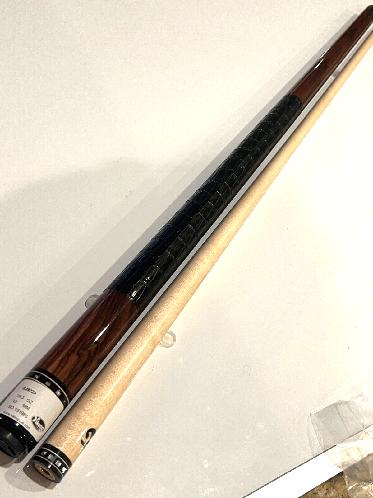 VIKING B3972 CUE LEATHER WRAP 12MM VIKORE SHAFT NEW SHIPS FREE N FREE HARD CASE
