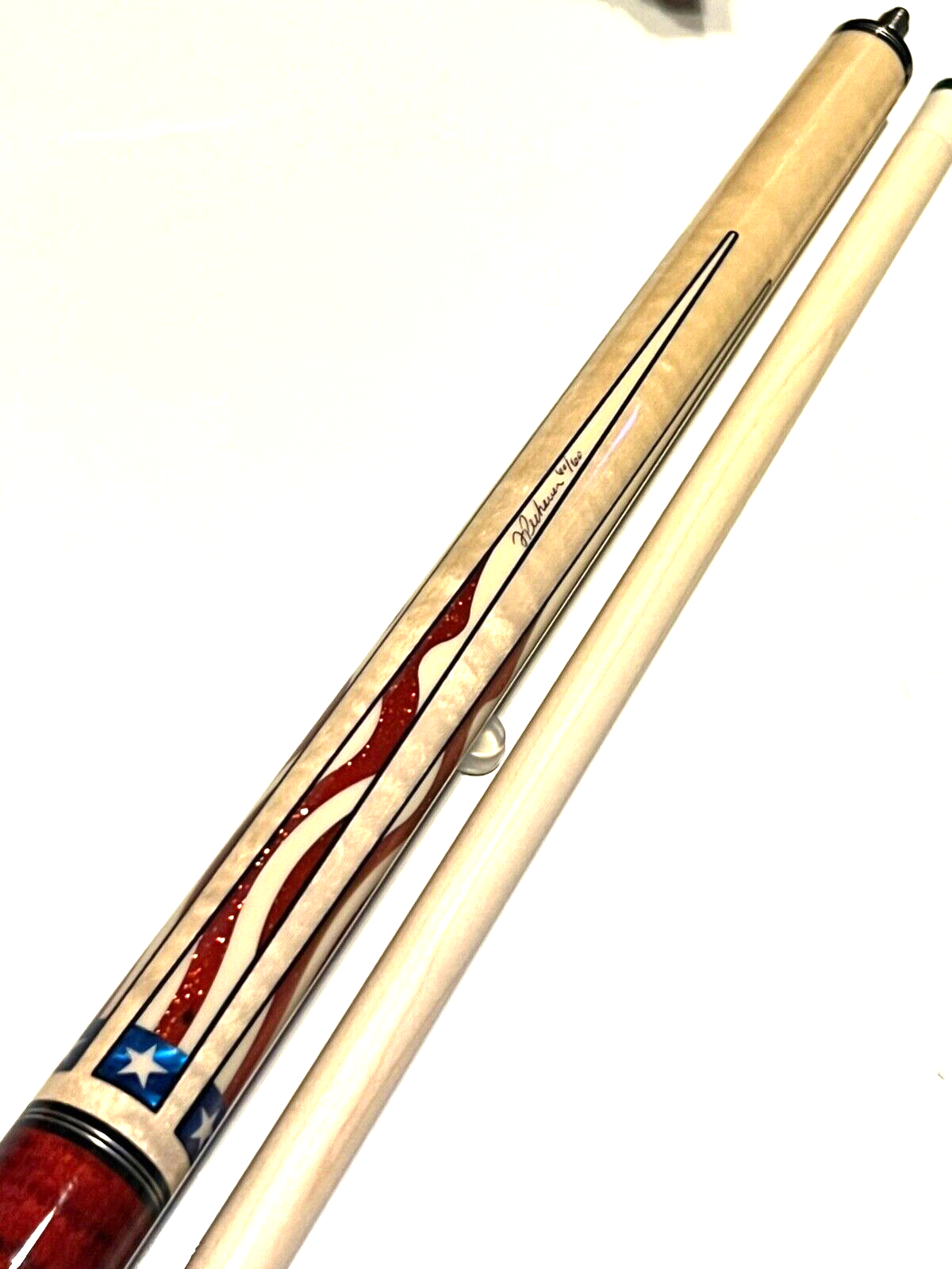 PECHAUER LTD CELEBRATION ANNIVERSARY CUE #60/60 FREE SHIPPING FREE HARD CASE