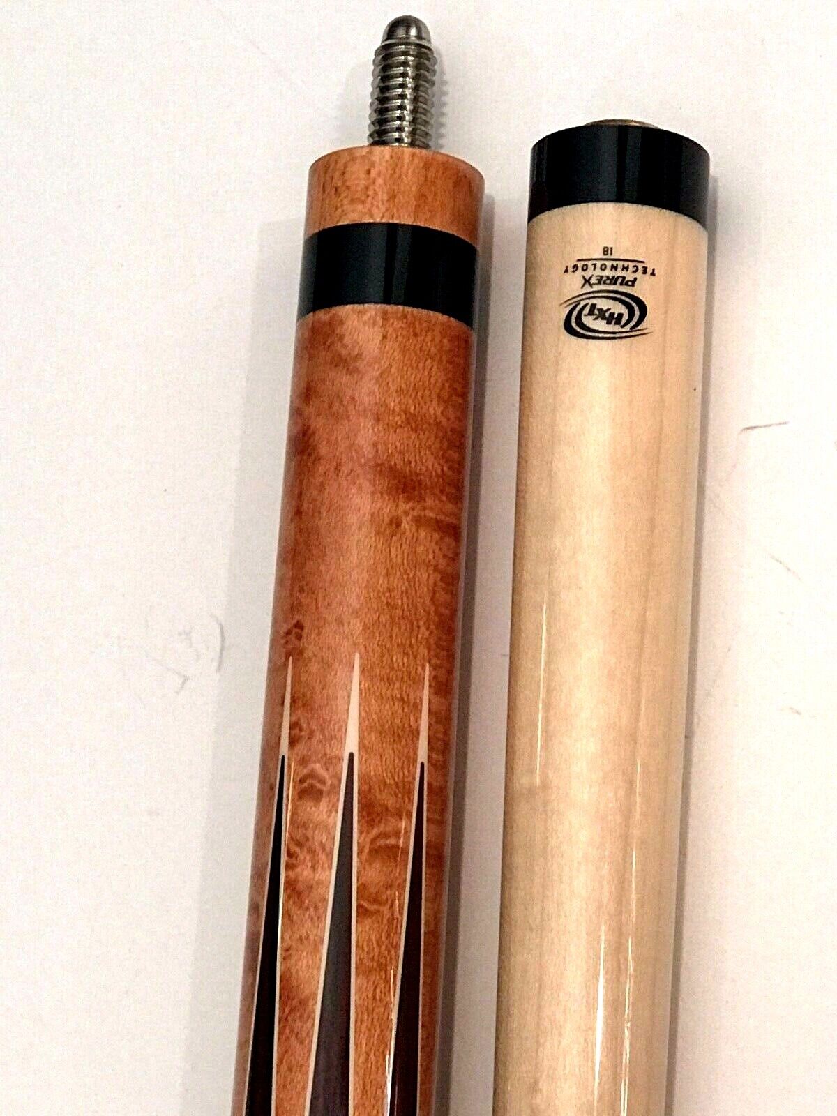 PUREX HXTE6 POOL CUE WITH KAMUI TIP BRAND NEW FREE SHIPPING FREE HARD CASE