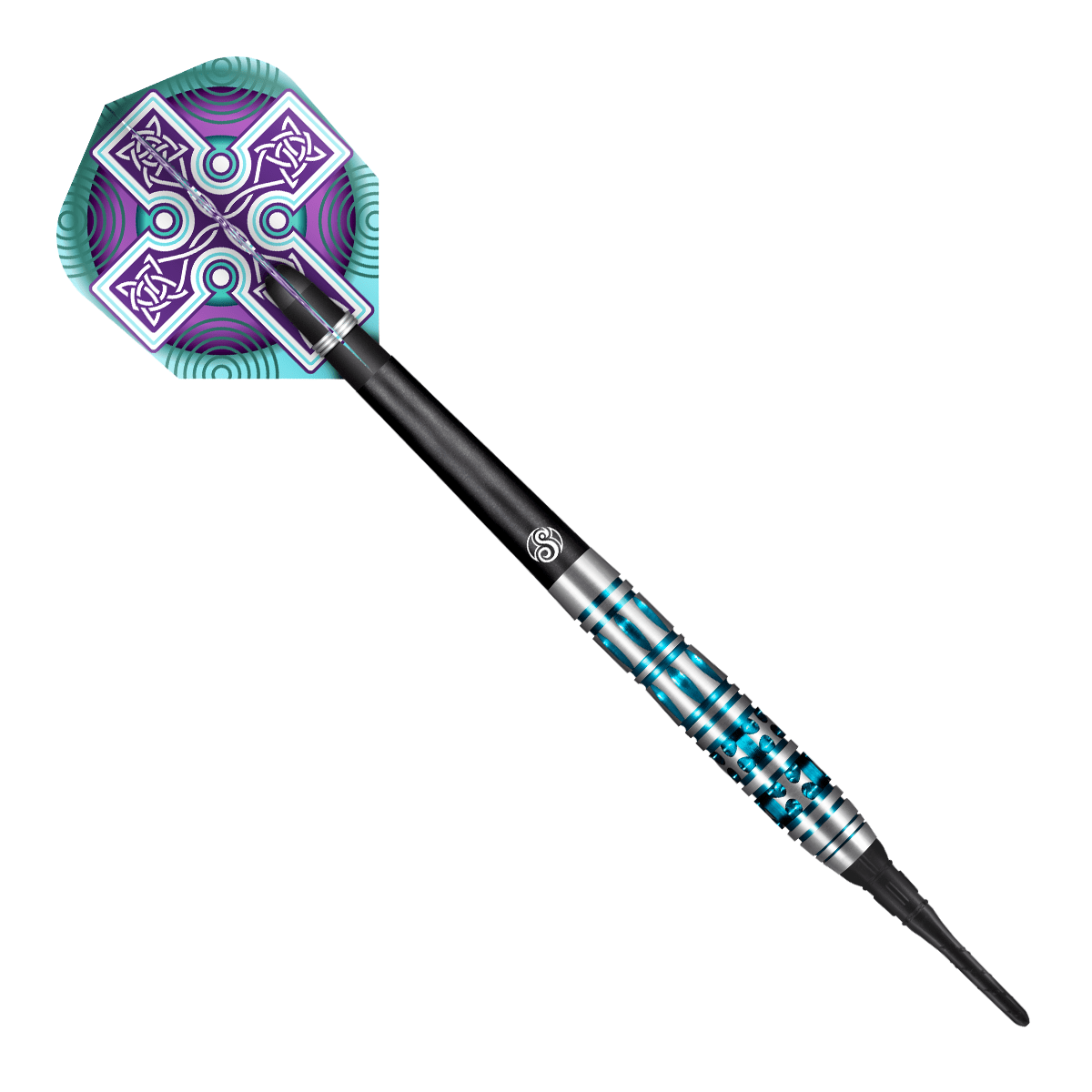 SHOT DARTS CELT BOUDICCA 18 GRAM SOFT TIP NEW! SHIPS FREE N FREE FLIGHTS