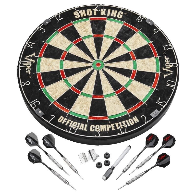VIPER HUDSON ALL IN ONE BLACK DART CENTER OPEN ITEM SHIPS FREE