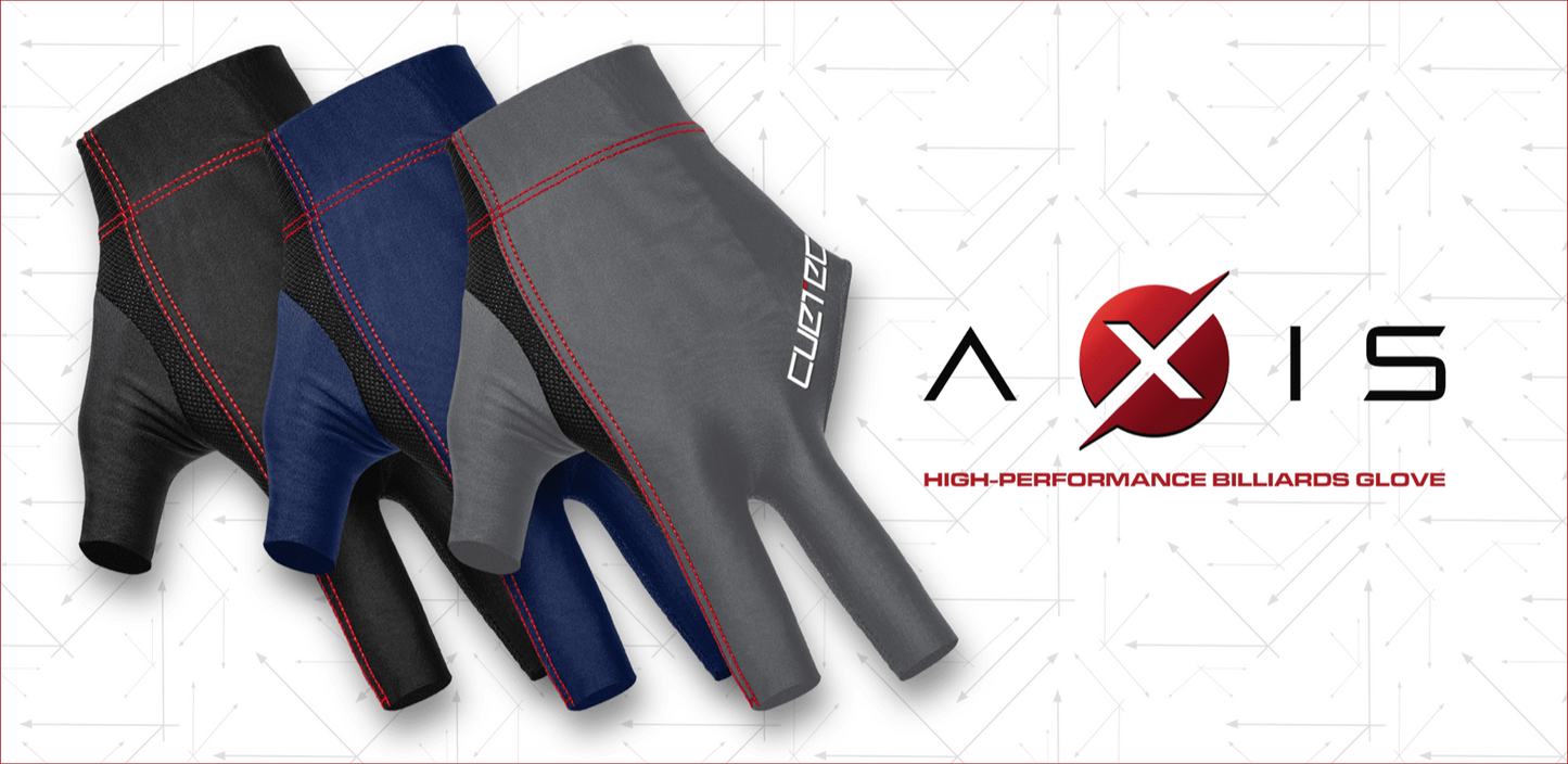 CUETEC AXIS BLACK GLOVE LEFT HAND MEDIUM BRAND NEW FREE SHIPPING