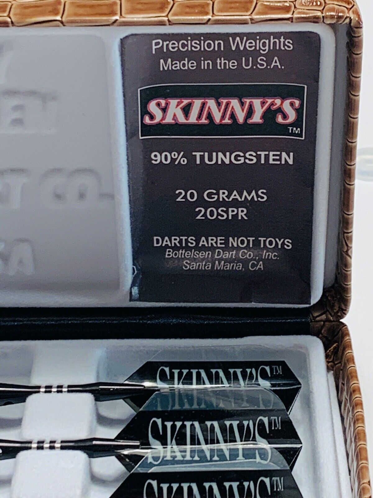 HAMMERHEAD SOFT TIP BOTTELSEN DARTS 20SPR SKINNY'S FREE SHIPPING FREE FLIGHTS