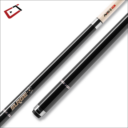 CUETEC AVID SURGE BREAK CUE BLACK GOLD BRAND NEW 95-330NW  SHIPS FREE