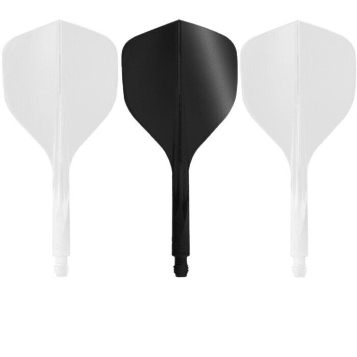 CONDOR AXE 120 SHORT BLACK DART FLIGHTS 24 MM STANDARD 3 WING SHIP FREE NEW