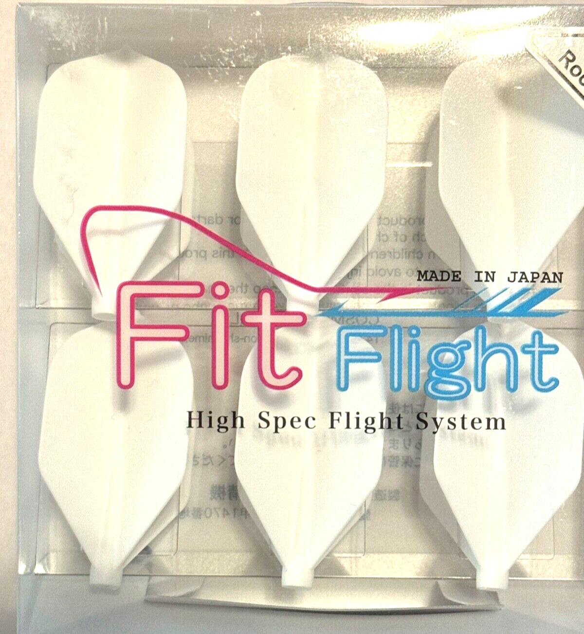 FIT FLIGHT ORIGINAL BLUE DOUBLE PACK ROCKET SHAPE FLIGHTS SHIPS FREE