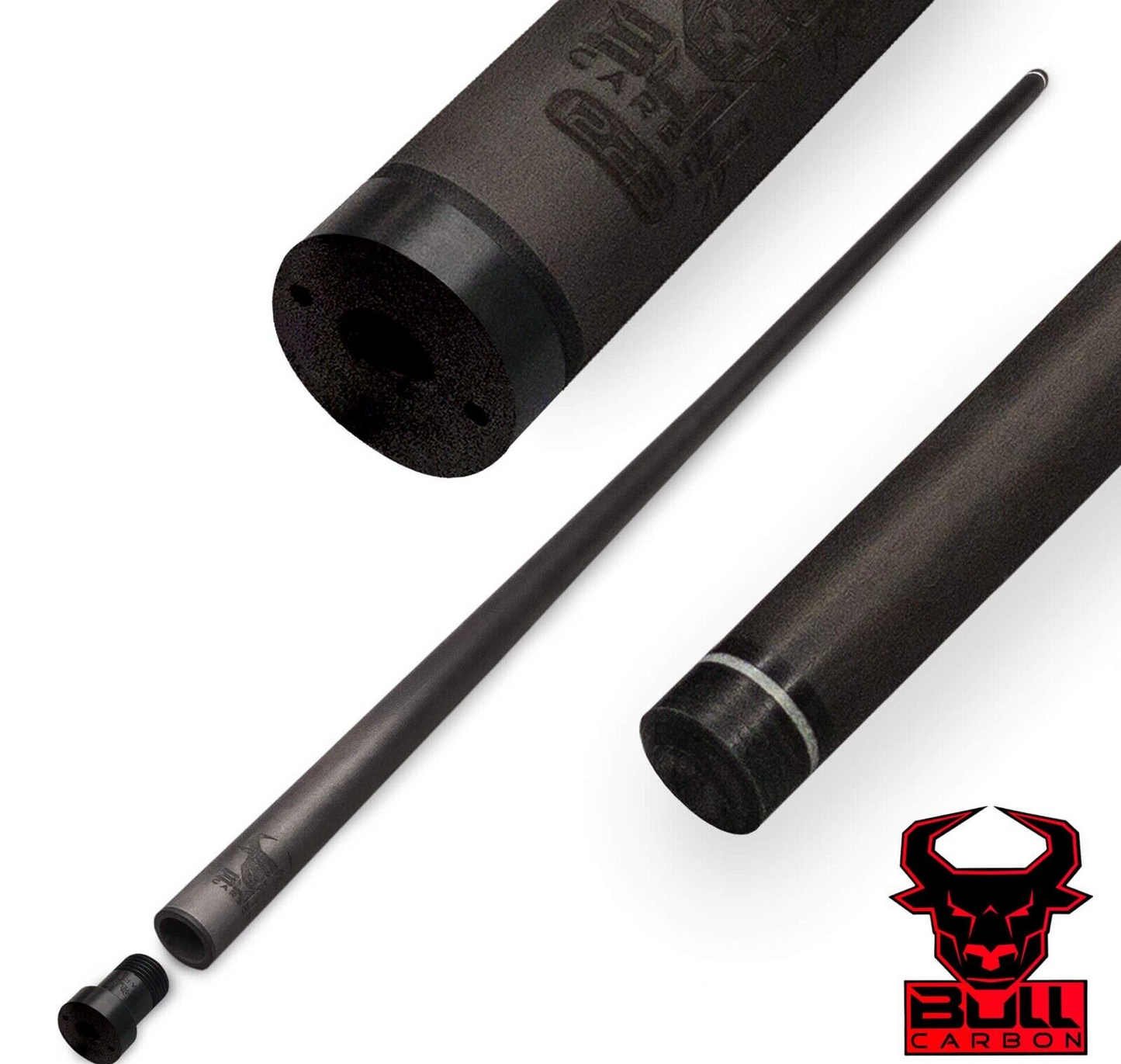 BULL CARBON RK LOW DEFLECTION 30" SHAFT 5/16 X 14  JOINT 12.25 MM NEW SHIPS FREE