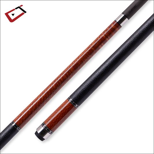 CUETEC CYNERGY 95-108 LTW LEATHER TRUEWOOD LEOPARD 12.5MM CARBON FIBER SHIP FREE