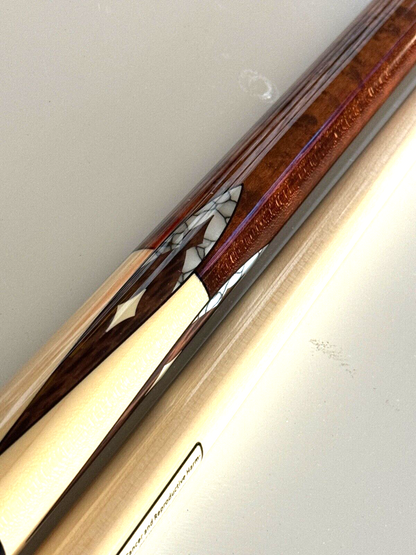 PLAYERS POOL CUE G4147 BIRDSEYE MAPLE WRAPLESS  NEW FREE SHIPPING FREE HARD CASE