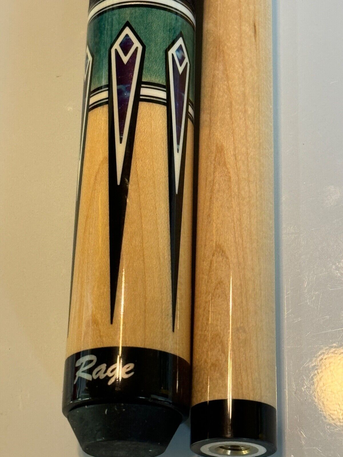 RAGE POOL CUE RG219 HARD ROCK MAPLE BRAND NEW FREE SHIPPING FREE SOFT CASE