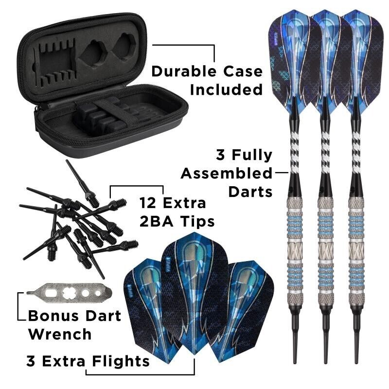 VIPER ASTRO 16 GRAM TUNGSTEN DARTS FROM GLD 21-3275 NEW SHIPS FREE FLIGHTS FREE