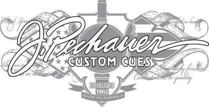 PECHAUER P02N POOL CUE HUSTLER PRO SERIES BUTT ONLY