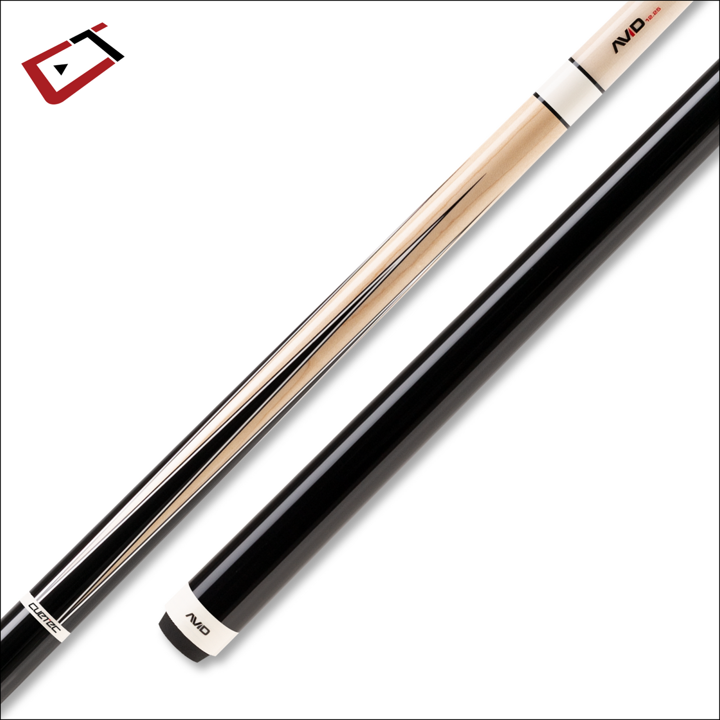 CUETEC AVID ERA 6 POINT SNEAKY PETE 12.75 MM CUE WRAPLESS NEW SHIPS FREE 95-323