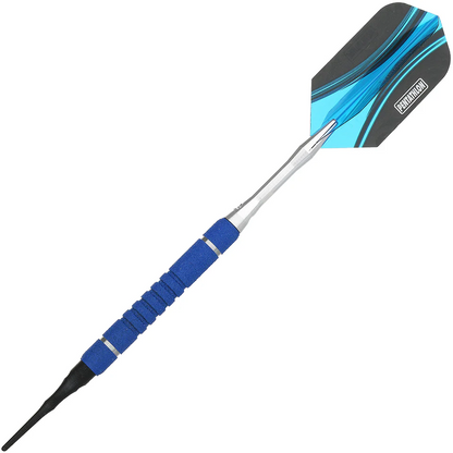 BOTTELSEN 244XBL BLULE SHARK SKIN SOFT TIP DARTS 24 GR NEW SHPS FREE WOW 24 GR!