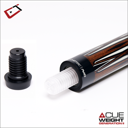 CUETEC BUTT ONLY AVID LTC PROOF SERIE POOL CUE LEATHER WRAP NEW SHIP FREE 95-326